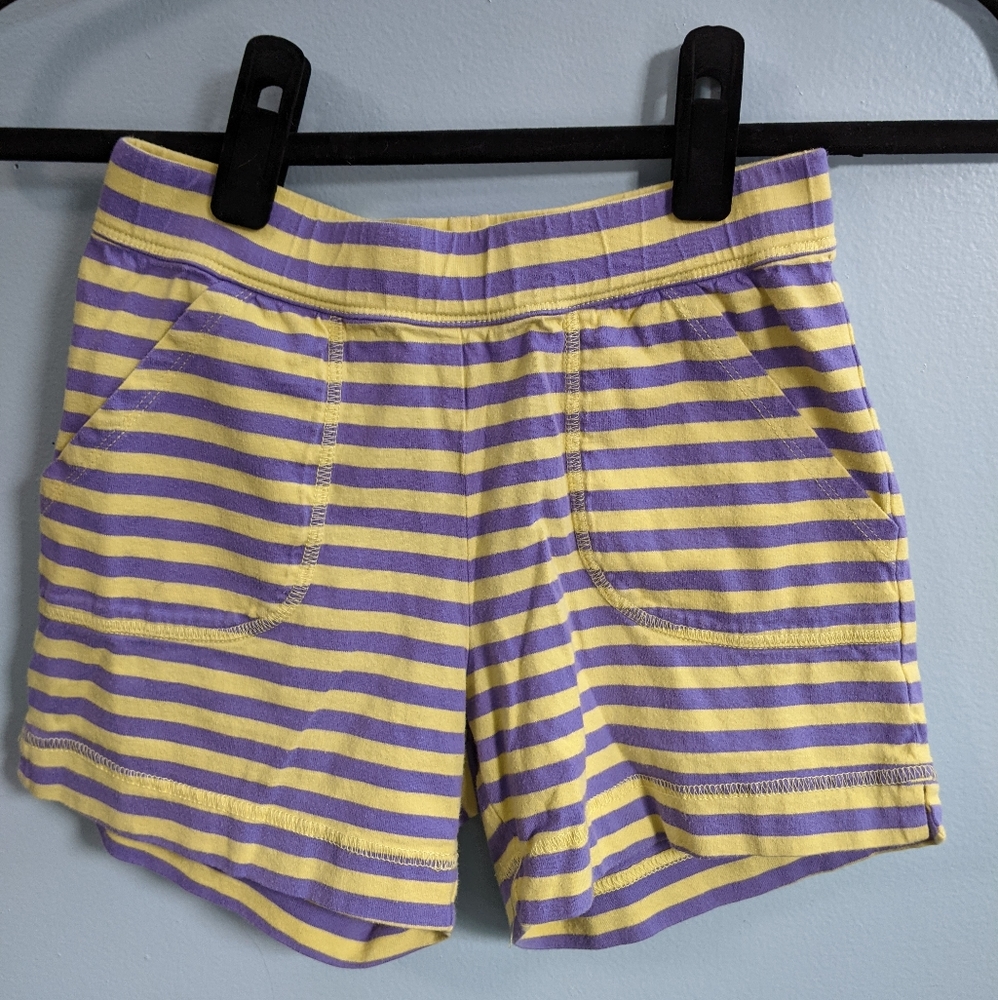 Hanna Andersson Striped Cotton Shorts
